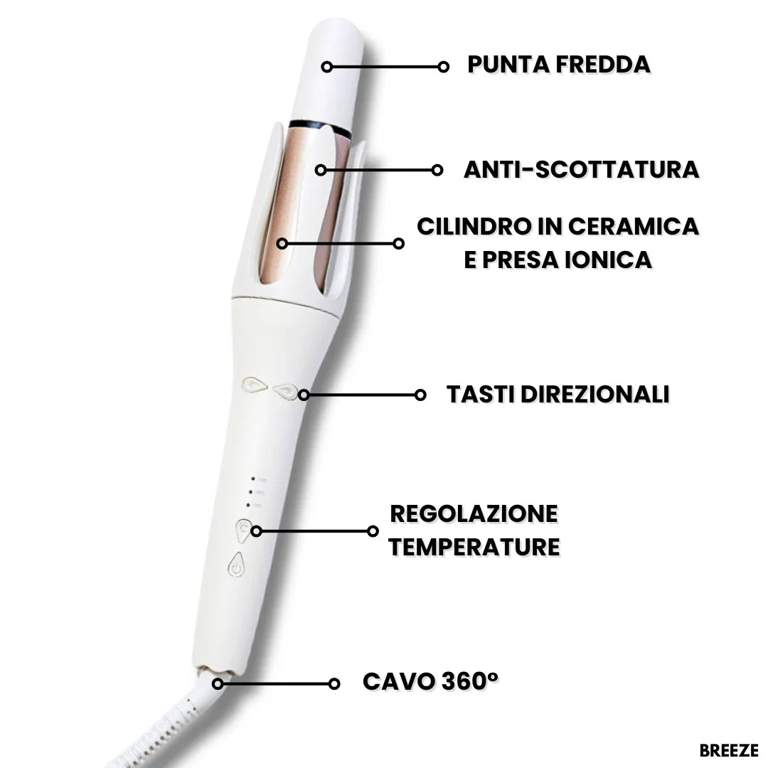 BREEZE CURL - ARRICCIACAPELLI AUTOMATICO - BREEZE