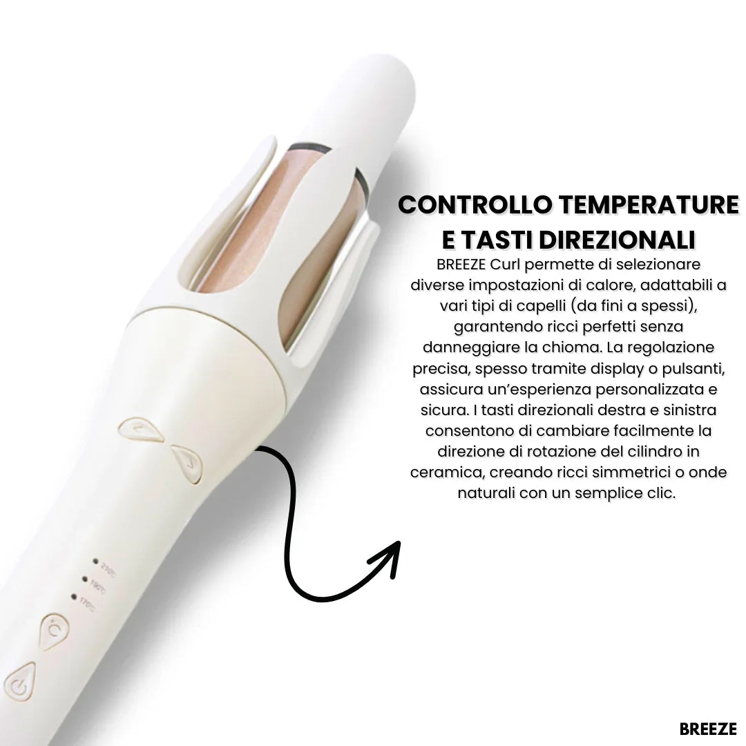 BREEZE CURL - ARRICCIACAPELLI AUTOMATICO - BREEZE